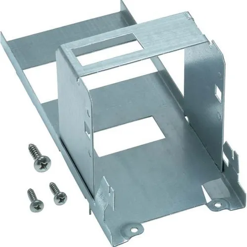 Hager LVZGET Geräteträger LV mit DIN-Halterung - Zubehör für NH-Sicherungslastschaltleisten, robuster Geräteträger aus Stahl mit praktischer DIN-Halterung für einfache Installation und hohe Sicherheit.