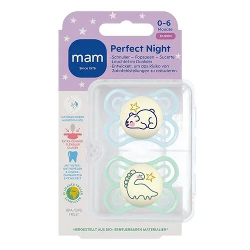 Mam Perfect Silikon 0 - 6 Monate  2 St