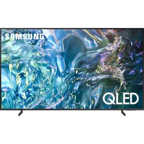Samsung Q60D QE55Q60DAU - 55 Zoll 4K QLED Fernseher, brillante Bildqualität und vielseitige Smart-Funktionen