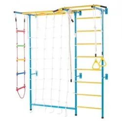 VEVOR Sprossenwand Turnwand Klettergerüst für Kleinkinder - Multifunktionales Indoor Klettergerüst aus robustem Karbonstahl, fördert Koordination und Selbstvertrauen, bis 99,8 kg belastbar – ideal für spielerische Fitness und Familienaktivitäten.