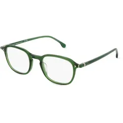 Lozza LOZVL4322 Herren-Brille inkl. Gläser Vollrand Eckig Kunststoff-Gestell 48mm/21mm/145mm, grün