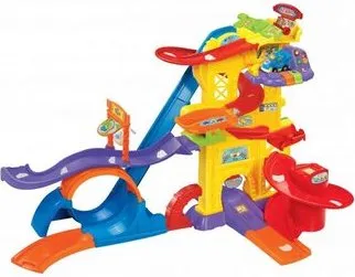 Tut Tut Baby Flitzer Freizeitpark - Spielgebäude - Spielzeug für Kinder von 12 Monaten bis 5 Jahren, fördert die motorischen Fähigkeiten und sorgt für stundenlangen Spielspaß.