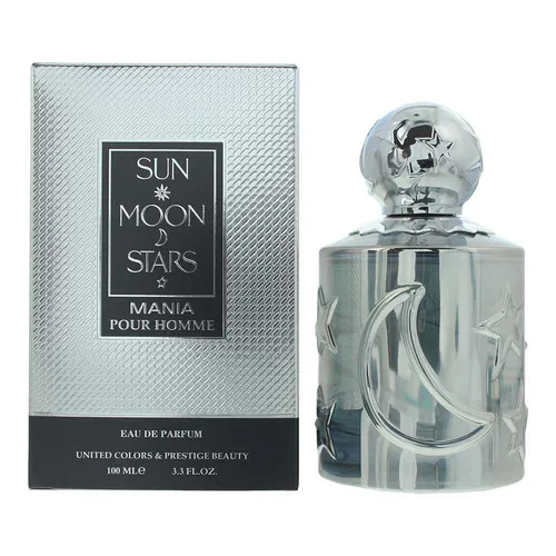 United Colors Prestige Beauty Sun Moon Stars Mania Pour Homme EDP 100ml - Eau de Parfum für Männer mit 100ml Inhalt. Ein einzigartiger Duft, der kreative Frische und maskuline Eleganz vereint.