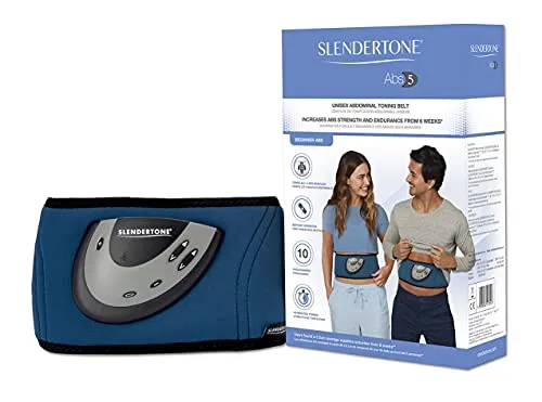 Slendertone Unisex Elektro-muskel-stimulation Abs 5 Bauchtrainer Mit Elektro muskel stimulation, grau, Einheitsgröße EU