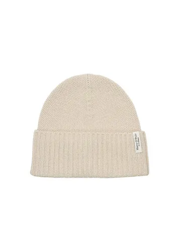 Marc O'Polo Beanie Mütze Natural Stone Creme - Klassische Beanie-Mütze aus strapazierfähigem Material für Langlebigkeit und optimalen Tragekomfort. Ideal für jeden Anlass und schützt zuverlässig vor Sonne.