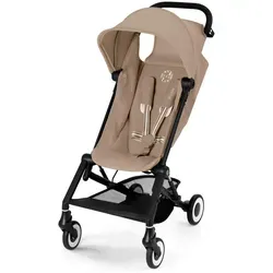 CYBEX Gold Buggy AGIS - Leichter Handgepäck-Buggy in Almond Beige - Praktischer Buggy ab 6 Monaten bis 4 Jahre, nur 6,3 kg schwer. Ideal als Handgepäck, mit schnellem Faltmechanismus und UPF50+ Sonnenverdeck für optimalen Komfort und Schutz.