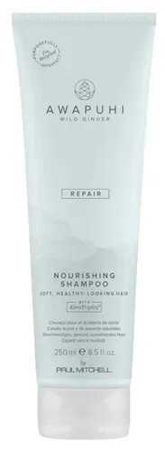 Paul Mitchell Awapuhi Wild Ginger Nourishing Shampoo 250 ml - Shampoo für farbschönendes Haar, mit KeraTriplex®-Technologie für verbesserte Haarstruktur und Glanz. Ideal für trockenes, beanspruchtes Haar.