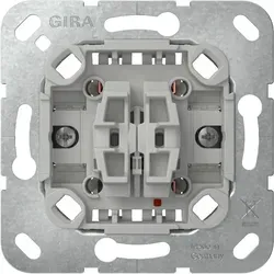 Gira 310500 Wippschalter Serienschalter Einsatz 10AX/250V, mit Befestigungskrallen