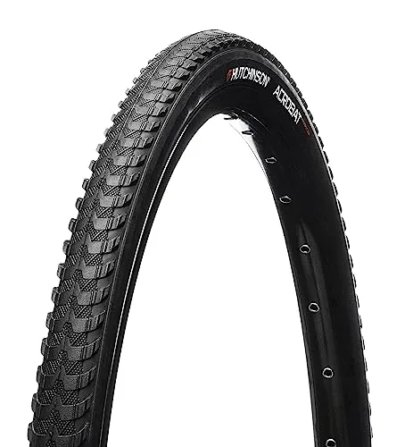 HUTCHINSON - Acrobat - Fahrradreifen für Stadt- / Job- und -Trekkingräder - Protect‘air - Starre Wulste - Schwarz - Tubetype - 700 x 37 mm