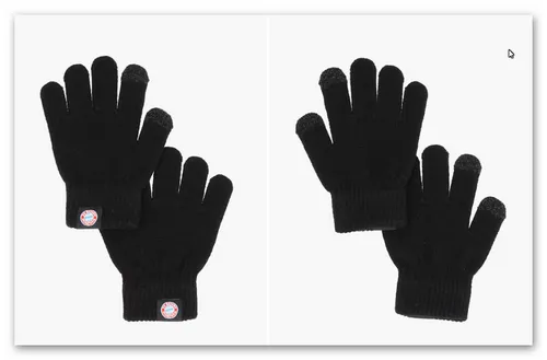 FC Bayern München Kinderstrickhandschuhe Handschuhe Gr. BK Y Länge 15 cm NEU