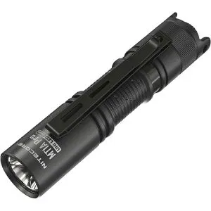 Nitecore LED Taschenlampe MT1A PRO - 800 Lumen - Taschenlampe mit 800 Lumen, wasserdicht nach IP68 und bruchfest bis 2 Meter. Kompakt, intuitiv bedienbar mit Akku oder AA-Batterie, ideal für Outdoor-Abenteuer.