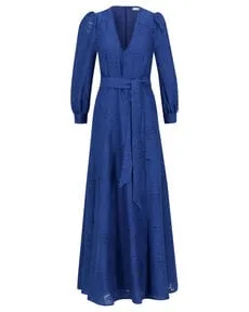 Damen Kleid NICOLIN 34 - Elegantes Abendkleid mit leicht gepufften Ärmeln, perfekt für besondere Anlässe und stilvolle Auftritte.