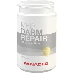 Panaceo Med Darm Repair Kapseln 200 St - Nahrungsergänzungsmittel zur Unterstützung einer gesunden Darmfunktion, reguliert den Stuhl und lindert Beschwerden wie Blähungen und Bauchschmerzen.