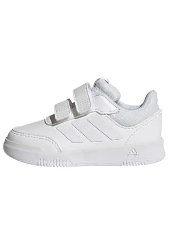 adidas Tensaur Hook and Loop Laufschuhe - Laufschuhe in Weiß mit regulärer Passform und praktischem Klettverschluss, ideal für aktive Kinder und bequem für den Alltag.