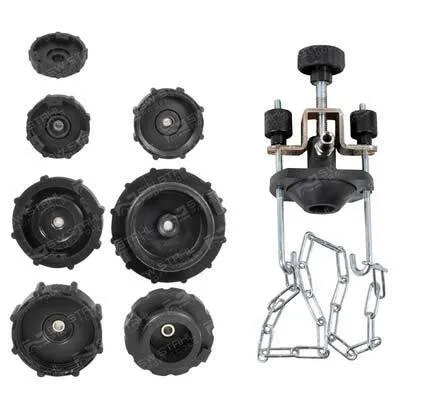 Adaptersatz für Ausgleichsbehälter, 8-teilig für Bremsenentlüftergerät 01498L