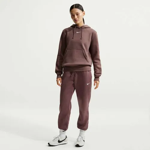 Nike Damen Phnx FLC Std Po Kapuzenpullover Tattoo/Sail, L - Hochwertiger Kapuzenpullover für Damen, ausgestattet mit Dri-FIT-Technologie für optimalen Komfort und Atmungsaktivität. Ideal für lässige Outfits.