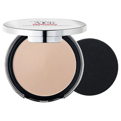 PUPA Milano Extreme Matt Powder Foundation SPF 20 - Light Beige - Puder für einen perfekten Teint mit hoher Deckkraft und mattierendem Effekt. Hypoallergen, mit Lichtschutzfaktor 20 und integriertem Spiegel für einfaches Auftragen unterwegs.