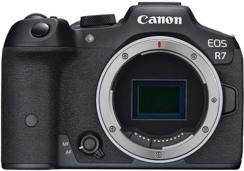 Canon EOS R7 - Innovative spiegellose Kamera mit 4K 30p Videoaufnahmen, ideal für actionreiche Fotografie und ausgestattet mit Deep-Learning