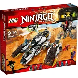 LEGO® NINJAGO Ultra-Tarnkappen-Fahrzeug 70595 - Erlebe spannende Abenteuer mit dem 4-in-1 Ultra-Tarnkappen-Fahrzeug! Enthält 7 Minifiguren und ermöglicht vielfältige Spielmöglichkeiten durch die Aufteilung in 4 Fahrzeuge. Ideal für kreative Baumeister von 9 bis 14 Jahren.