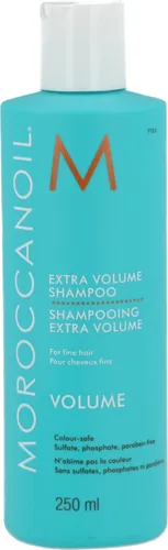 Moroccanoil Extra Volumen Shampoo 250 ml - Shampoo für feines Haar, verleiht Volumen und Glanz, angereichert mit Arganöl und Lindenblütenextrakt für gesund aussehendes Haar.