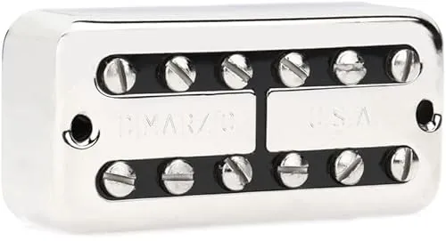 DiMarzio DP 292FNBK New'Tron Bridge Filtertron Humbucker, E-Gitarren Tonabnehmer, Nickel/Schwarz