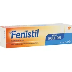 Fenistil Kühl Roll-on - Arzneimittel zur Linderung von Insektenstichen und Sonnenbrand, kühlend und punktuell anwendbar für schnelle Erleichterung, ideal für unterwegs.