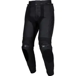 Modeka Motorradhose Minos - Sportliche Lederhose in Schwarz Größe 50 - Motorradhose aus 100% Leder, ideal für sportliche Fahrer. Hohe Schutzfunktion nach Schutznorm 1621-1, perfekt für Sicherheit und Stil auf der Straße.