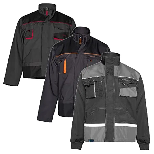 Klassische Arbeitsjacke, Orange, 64