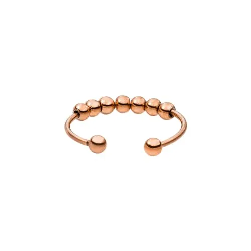 Purelei Shade Anxiety Ring Damenring aus Edelstahl – Fidget Anti-Stress-Ring verstellbar, wasserfest, eleganter Frauenring als modischer Schmuck, Größen 50-66 erhältlich