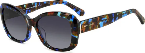 KATE SPADE ELOWEN/G/S EDC BLACK BLUE HAVANA 55/17/140 Damen Sonnenbrillen