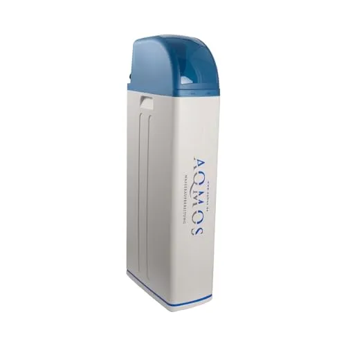AQMOS R2D2-72 Wasserenthärtungsanlage - Labor-Wasseraufbereitungsanlagen, ideal für Haushalte bis 7 Personen, enthärtet bis zu 7.200 Liter Wasser pro Regenerationszyklus und sorgt für weiches Wasser durch effizientes Ionenaustausch-Verfahren.