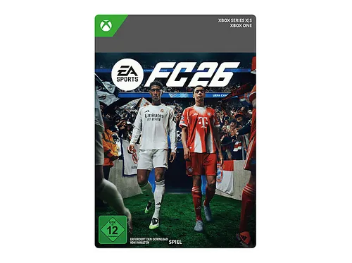 EA SPORTS FC 26: Standard Edition - Xbox Spiele Downloads mit überarbeitetem Gameplay und Live-Management-Challenges für ein einzigartiges Spielerlebnis.