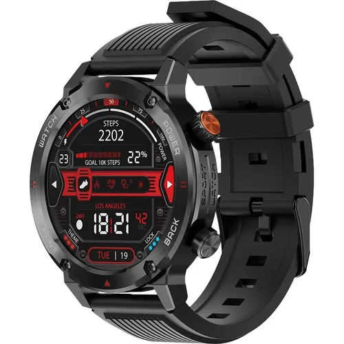 imiki IMIKI Smartwatch D2 + C1 Uhrenrahmen Schwarz - Stylische Smartwatch für trendbewusste Nutzer, kombiniert Funktionalität und modernes Design. Ideal für aktive Lebensstile, um stets verbunden zu bleiben.