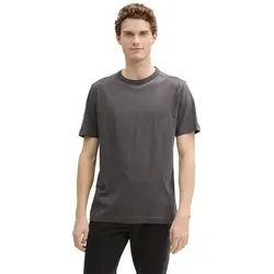 TOM TAILOR T-Shirt mit Logo Stickerei grau XL (54)