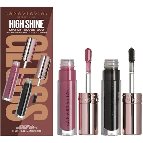 Anastasia-Beverly-Hills Lippen LipglossHIGH-SHINE Mini Lip Gloss Duo Lip Gloss Pulse 3,1 ml + Lip Gloss Phantom 3,1 ml 3,1 ml