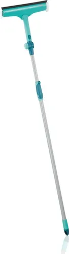 Leifheit Fensterreinigungsset Click-System, 51120, Abzieher 32cm mit Einwascher und Teleskopstiel