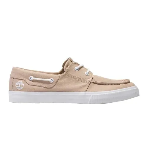 Sneaker TIMBERLAND "MYLO BAY LOW LACE UP SNEAKER", Gr. 44 (10), beige (lt bei texti), Textil, sportlich, Schuhe