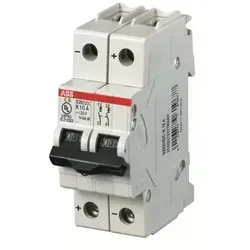 Leitungsschutzschalter S202UDC-K2 K2A 2polig 14kA - Sonstige Elektroinstallationsartikel, 2-polig mit 14kA Bemessungsschaltvermögen für zuverlässigen Schutz Ihrer elektrischen Anlagen.