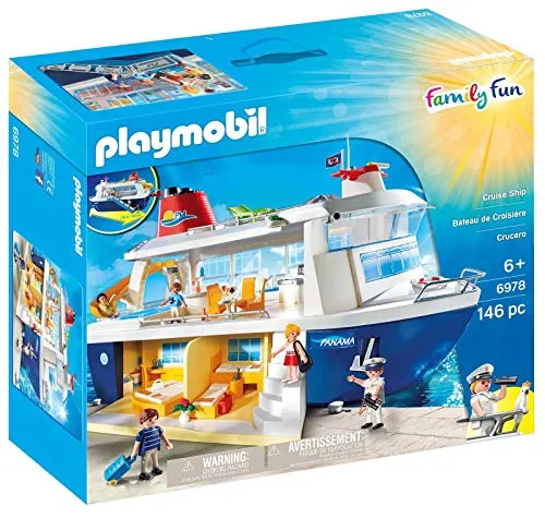 PLAYMOBIL 6978 Kreuzfahrtschiff Panama - Sonstige, tolles Spielzeug für kreative Abenteuer auf hoher See, ideal für Kinder von 5-7 Jahren.