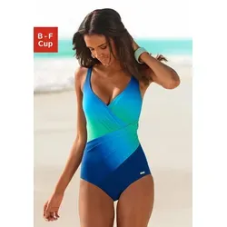 LASCANA Badeanzug - 40B - Bademode mit verstellbaren Trägern und Shaping-Einsatz für eine perfekte Passform, ideal für den Strand oder das Schwimmbad.