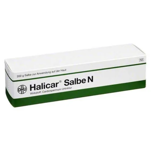 Halicar Salbe N 200 g - rezeptfreie Salbe, unterstützt die Behandlung von Ekzemen und Schuppenflechte