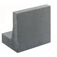 Kann Winkelstein Grau Unbewehrt 40 cm x 40 cm x 30 cm