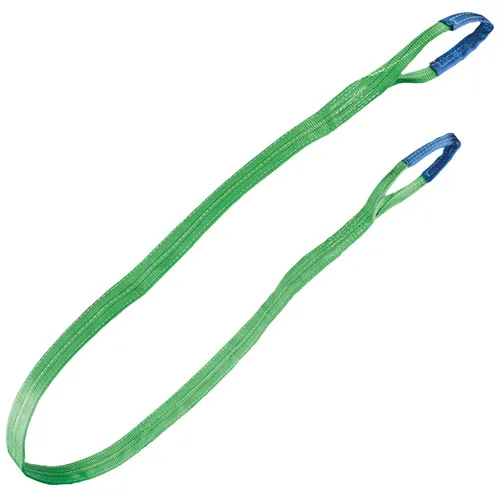 Gr .4 Meter HEBEBAND, WLL  2000 KG, GRÜN grün lifting belt, WLL 2000 KG, GREEN