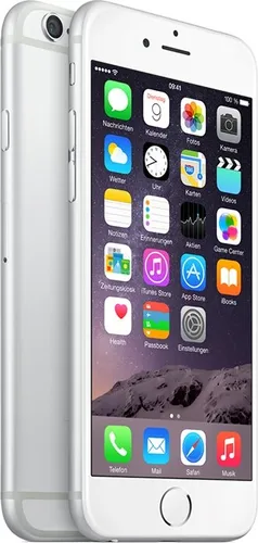 Apple iPhone 6 64 GB Silber - Hochwertiges Smartphone mit Retina HD Display - Handys ohne Vertrag. Das iPhone 6 bietet ein dünnes Design, leistungsstarken A8 Chip und eine 8-Megapixel iSight Kamera für beeindruckende Fotos und Videos.