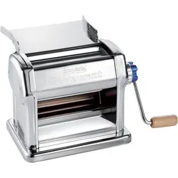 Manuelle Nudelmaschine - Imperia New Restaurant - Edelstahl Nudelmaschine, ideal für frische Lasagneblätter, handbetrieben und aus Italien für authentische Pasta-Kreationen.