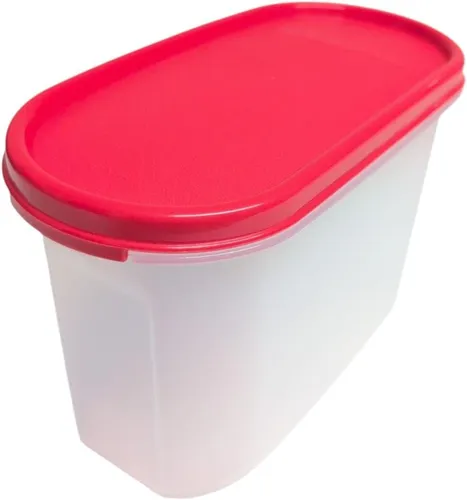 Tupperware Eidgenosse 1,1Ll rot mit geschlossenen Deckel