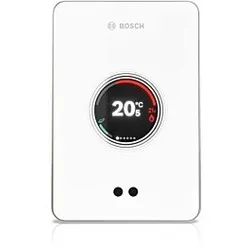 Bosch CT 200 EasyControl W-LAN Regler - Zubehör für Klima & Heizen mit intelligentem Touch-Bedienkonzept und individueller Anwesenheitserkennung, kompatibel mit Amazon Echo für optimale Heizungssteuerung.