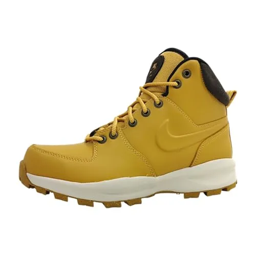NIKE Herren Stiefel MANOA LEATHER – Robuste Eleganz - Der Nike Manoa aus echtem Leder bietet warmen Tragekomfort und eine strapazierfähige Gummi-Außensohle für besten Halt. Vielseitig tragbar dank gepolstertem Schuhkragen und verstärkter Lasche.