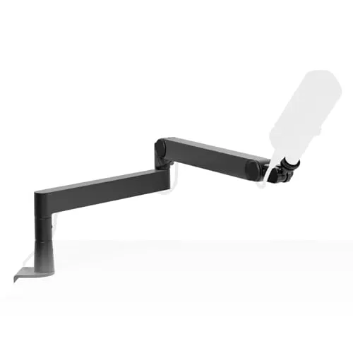 Elgato Wave Mic Arm Pro - 360° drehbarer Mikrofonarm mit Gasfeder, ultraleise Anpassungen und hohe Tragfähigkeit bis 3 kg