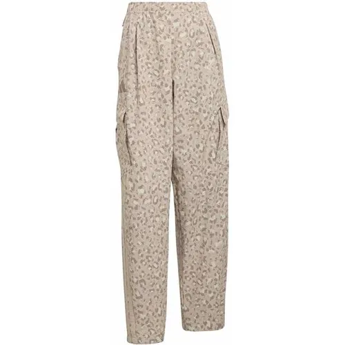 adidas Terrex Xploric CLIMA365 Cargohose für Damen - wonder alumina/taupe/brown XS - Ideal für Outdoor-Abenteuer: Die adidas Terrex Xploric Cargohose überzeugt mit hohem Tragekomfort, robuster Verarbeitung und praktischem Stauraum. Perfekt für Wanderungen bei jedem Wetter!